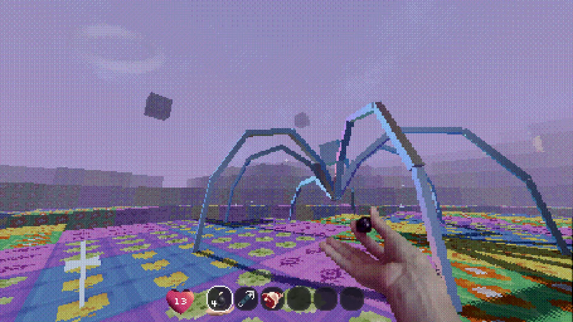A screenshot of Lucid Blocks gameplay.